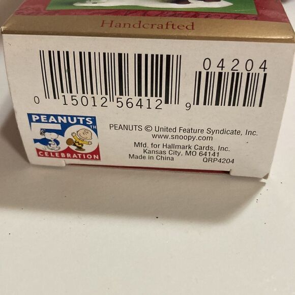 Peanuts Hallmark Keepsake Ornament Linus Fourth in Collection of Five NIB - Picture 2 of 4